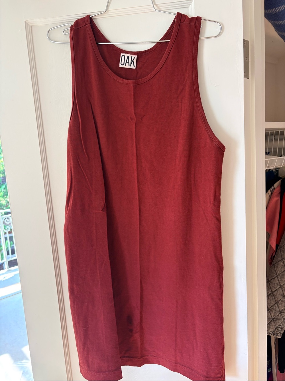 OAK NYC Larch Tank Dress